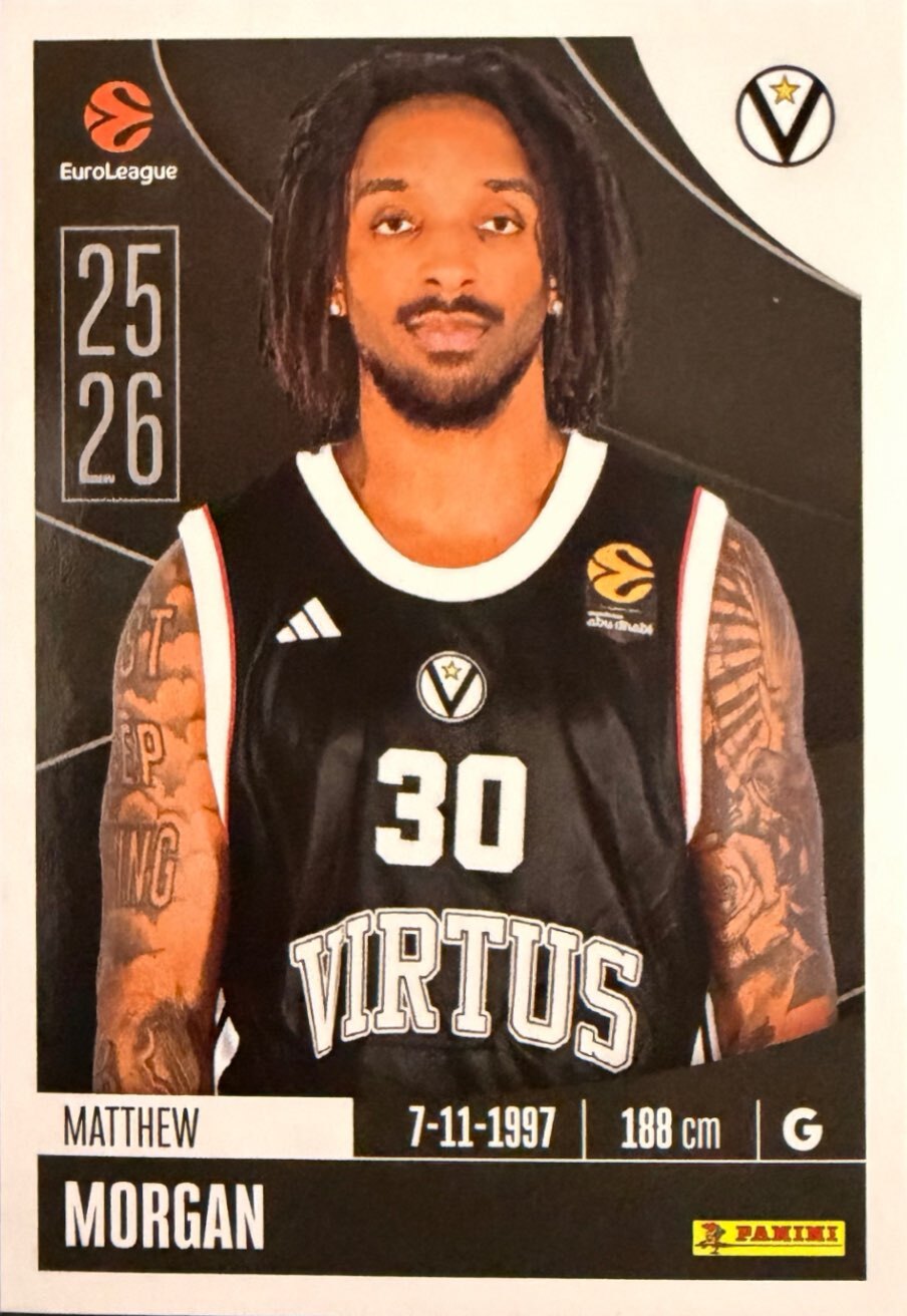 EuroLeague 2025/26 Panini - Scegli figurina da 231 a 448
