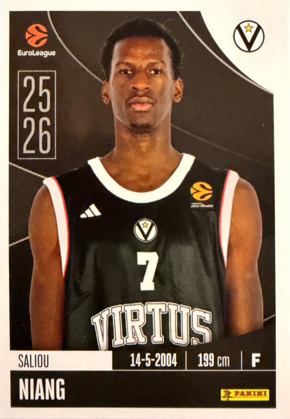 EuroLeague 2025/26 Panini - Scegli figurina da 231 a 448