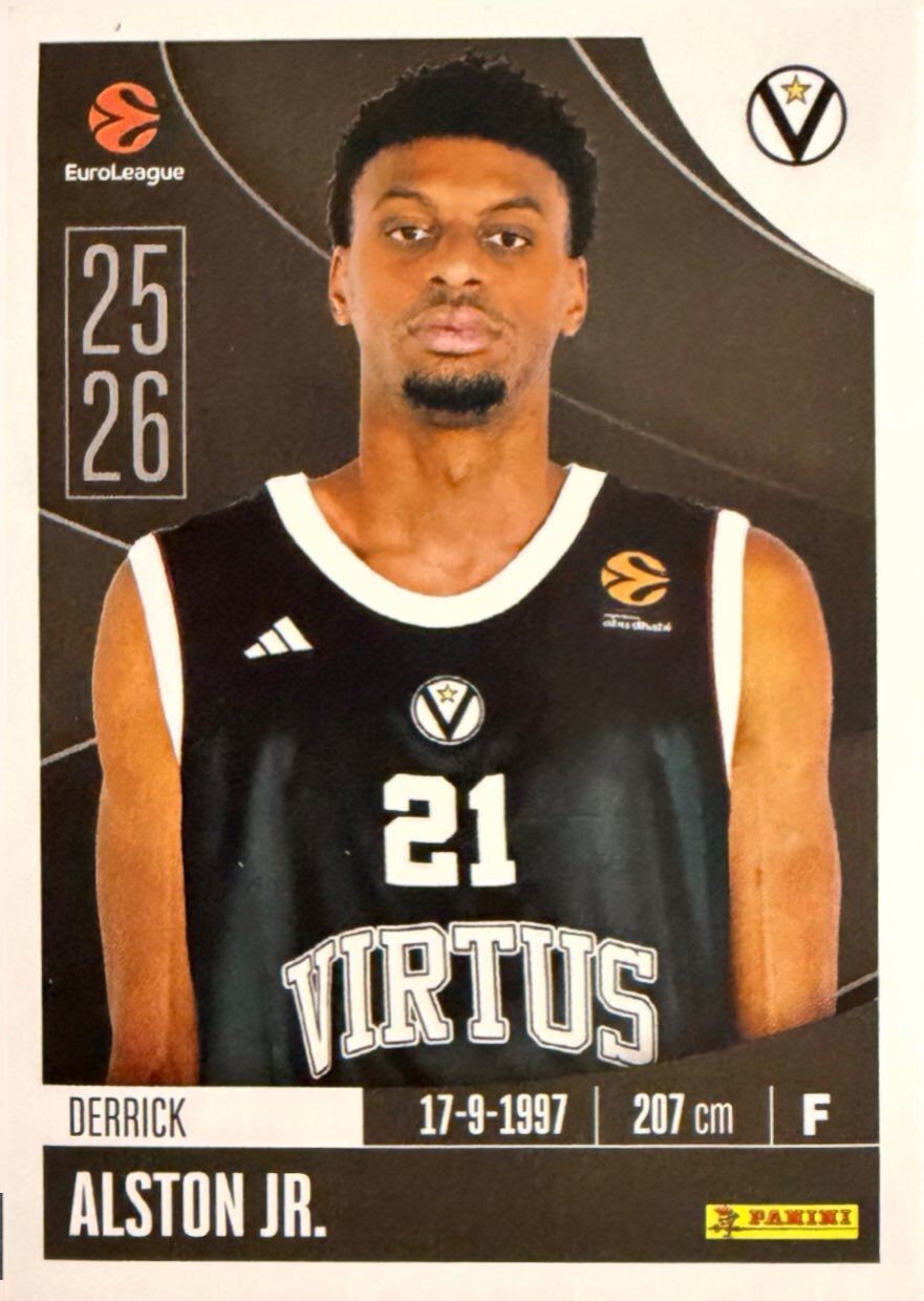 EuroLeague 2025/26 Panini - Scegli figurina da 231 a 448