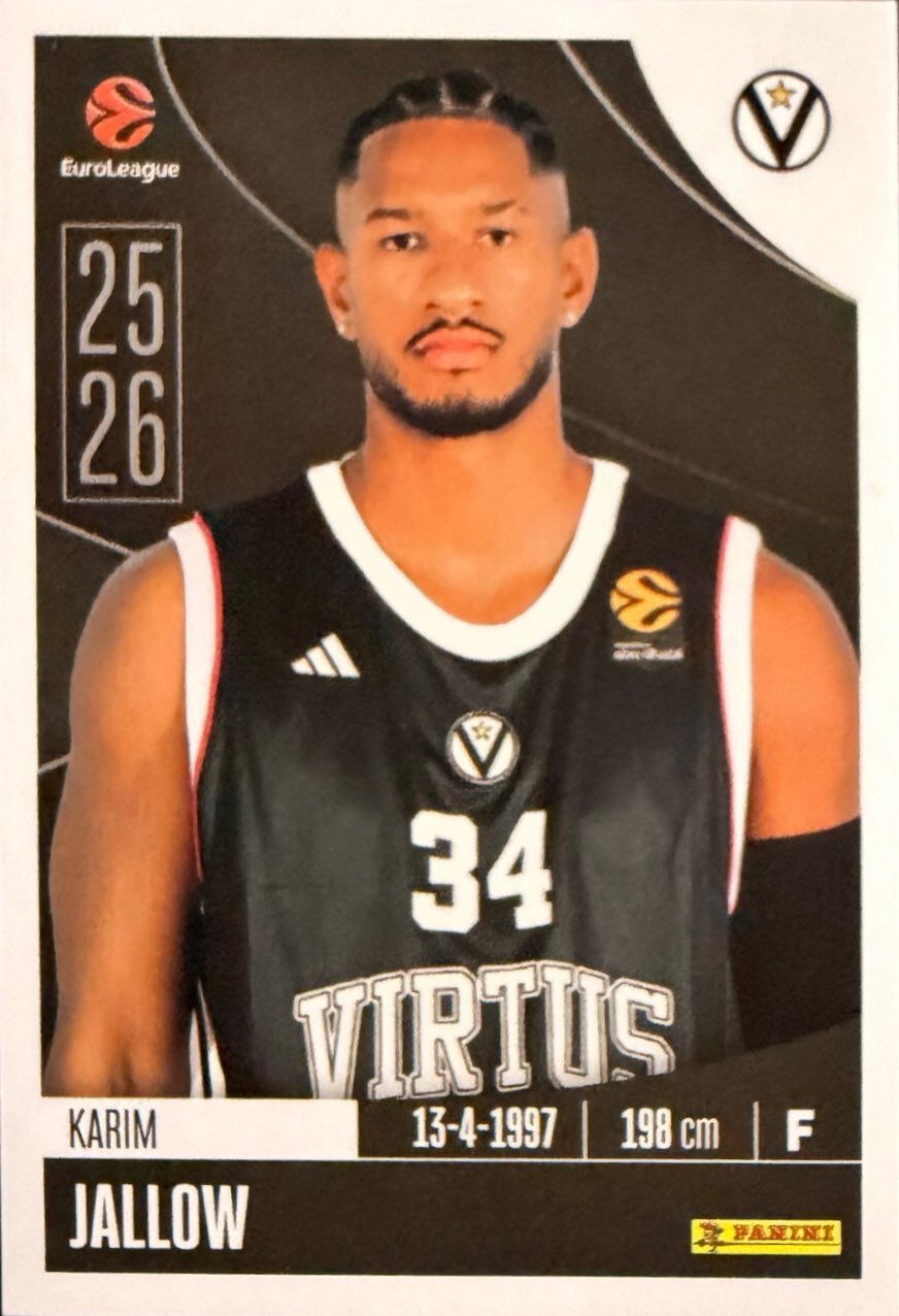 EuroLeague 2025/26 Panini - Scegli figurina da 231 a 448