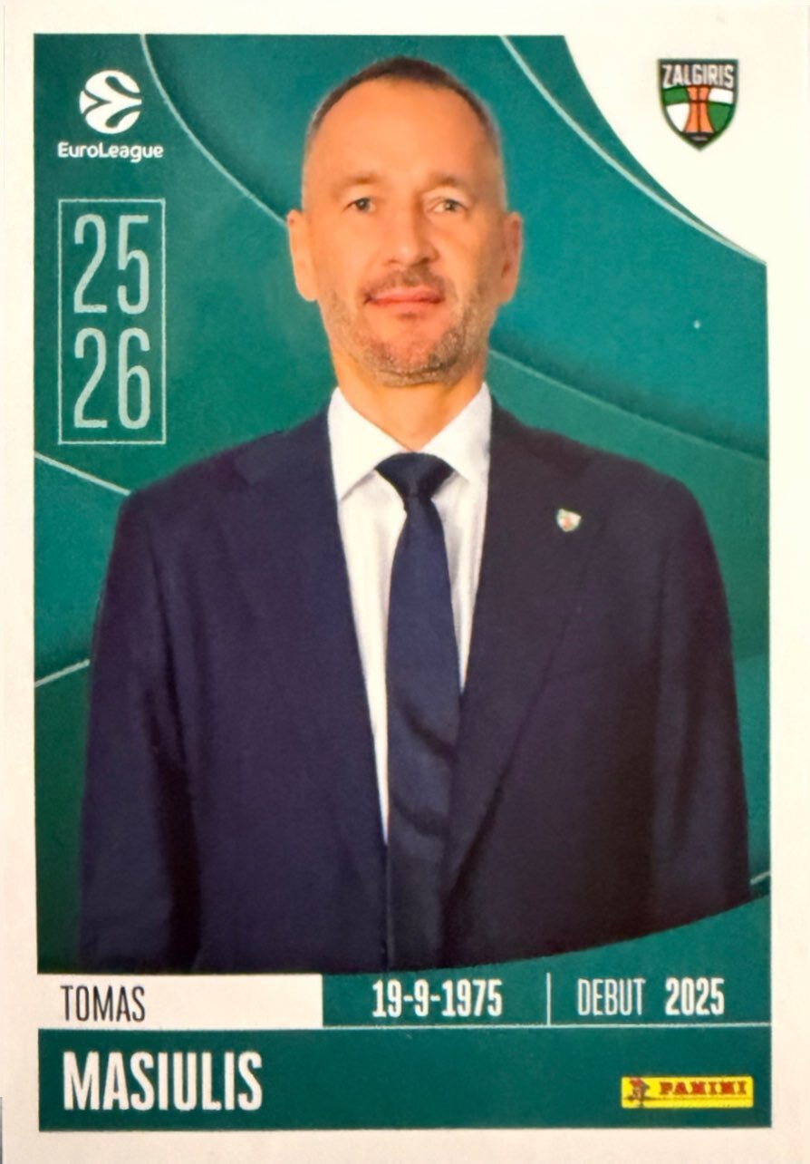 EuroLeague 2025/26 Panini - Scegli figurina da 231 a 448