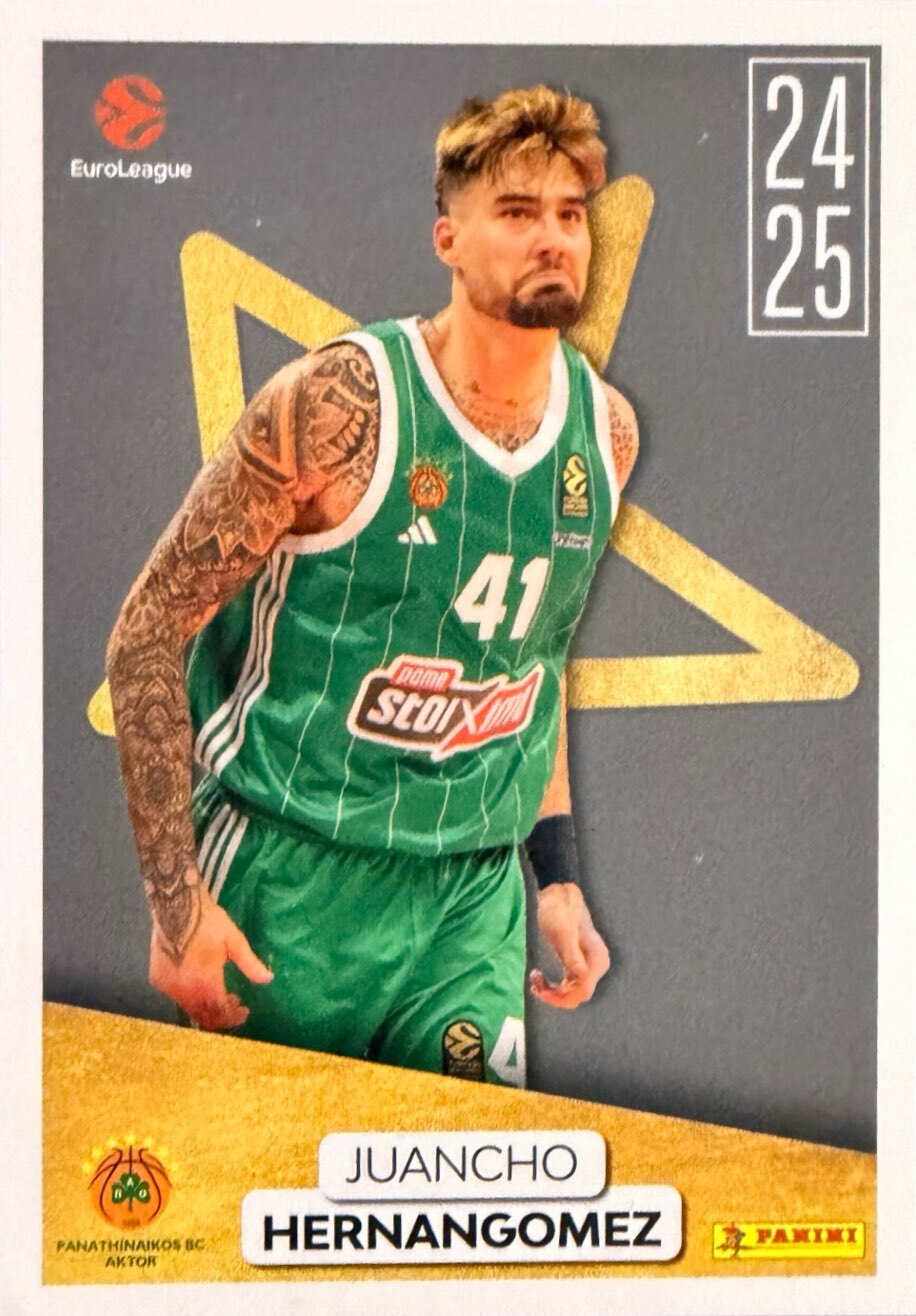 EuroLeague 2025/26 Panini - Scegli figurina da 231 a 448