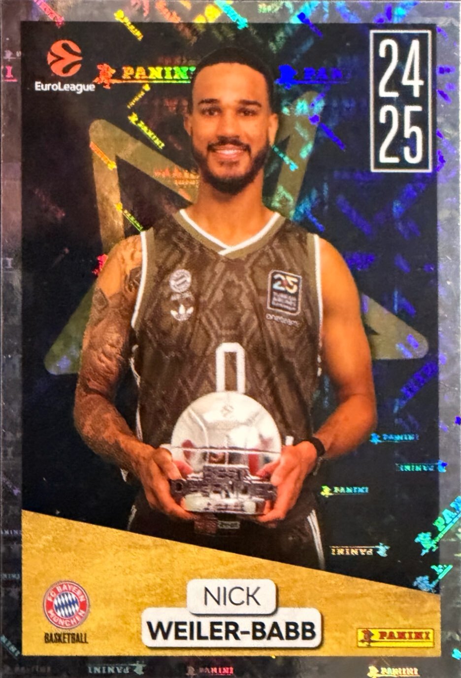 EuroLeague 2025/26 Panini - Scegli figurina da 231 a 448