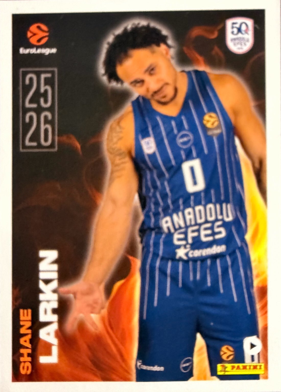 EuroLeague 2025/26 Panini - Scegli figurina da da 1 a 230