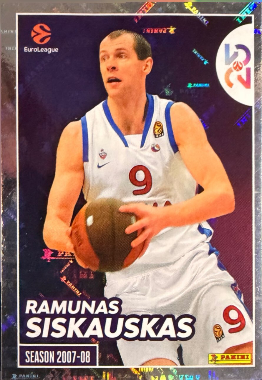 EuroLeague 2025/26 Panini - Scegli figurina da 231 a 448