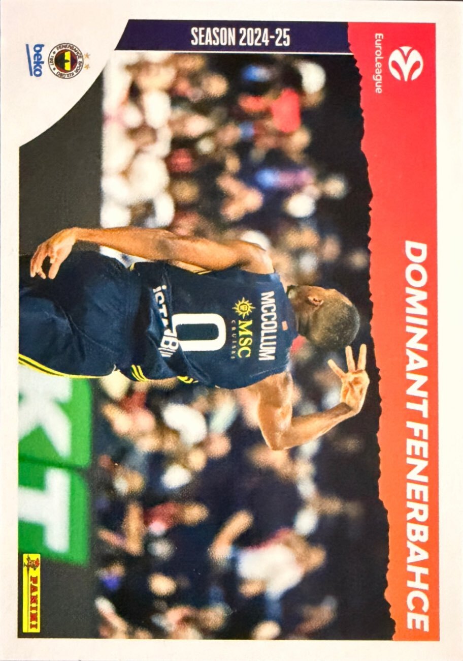 EuroLeague 2025/26 Panini - Scegli figurina da 231 a 448