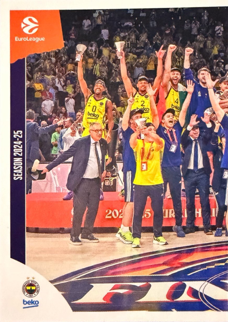 EuroLeague 2025/26 Panini - Scegli figurina da 231 a 448