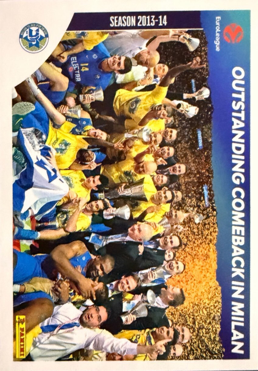 EuroLeague 2025/26 Panini - Scegli figurina da 231 a 448