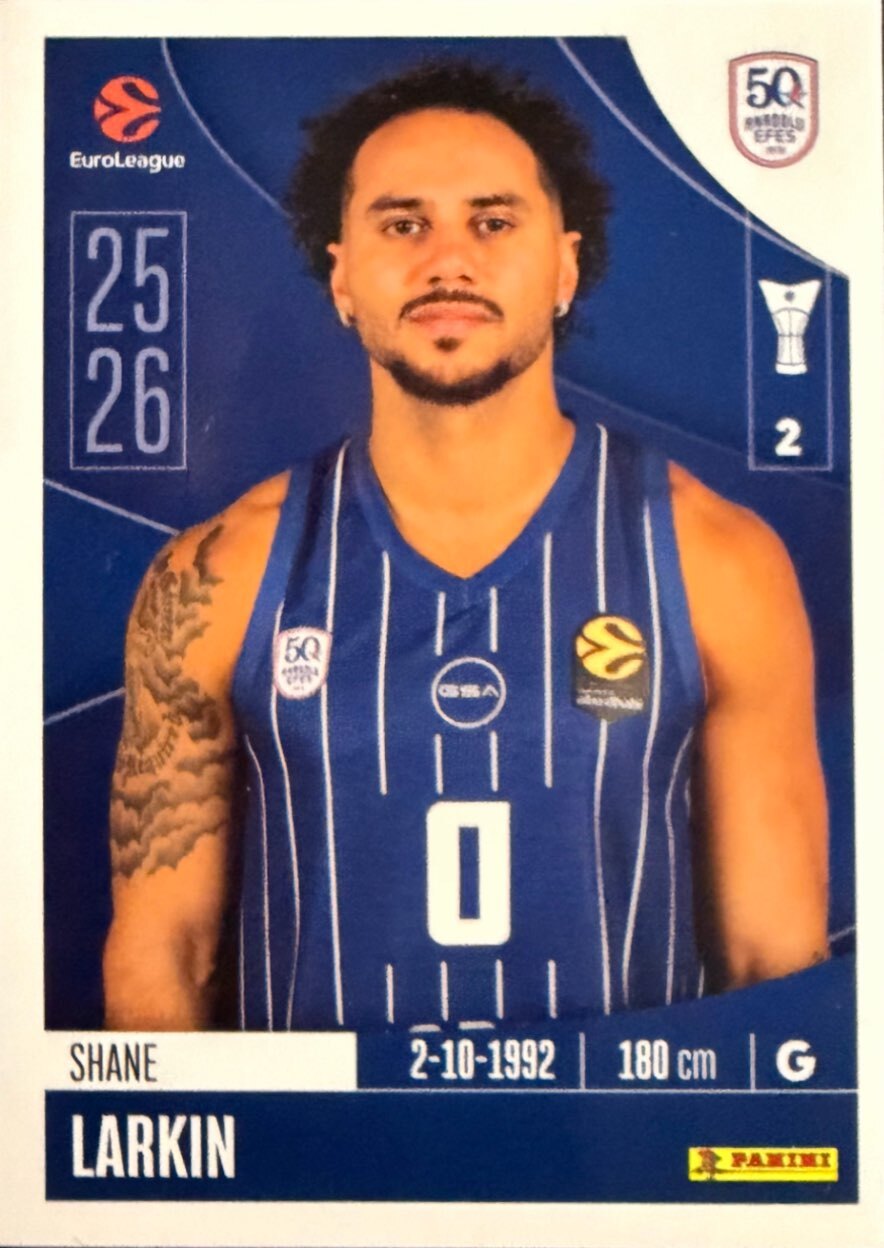 EuroLeague 2025/26 Panini - Scegli figurina da da 1 a 230