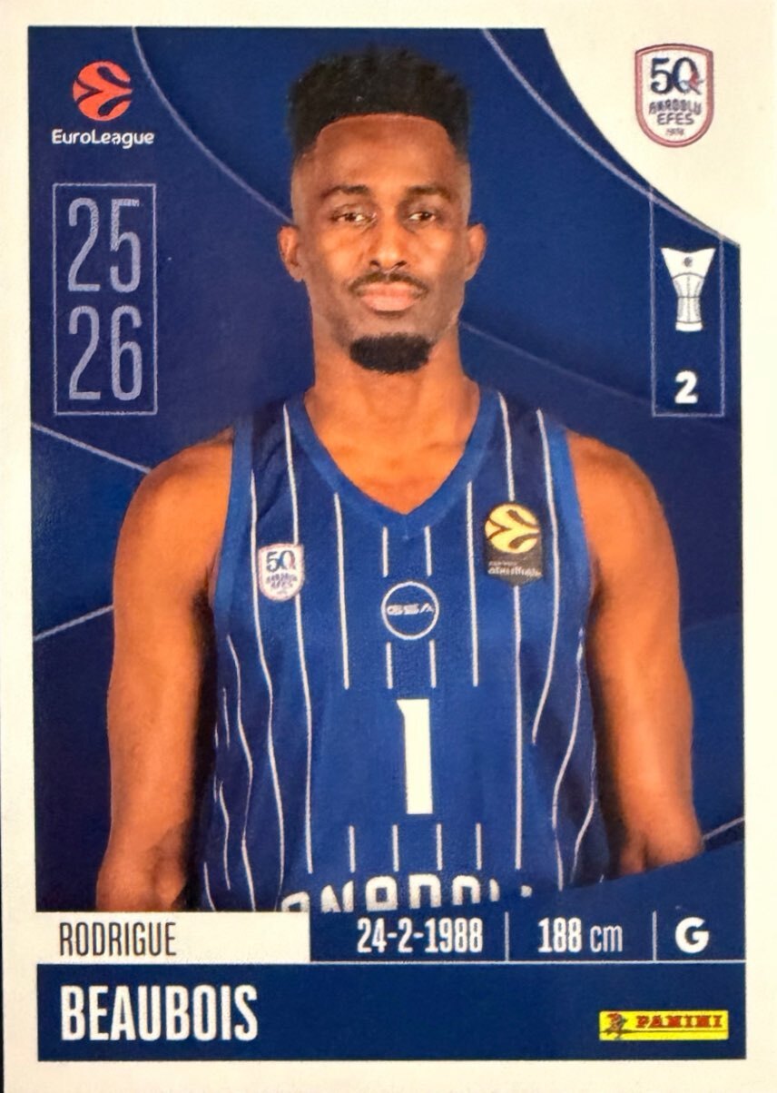 EuroLeague 2025/26 Panini - Scegli figurina da da 1 a 230