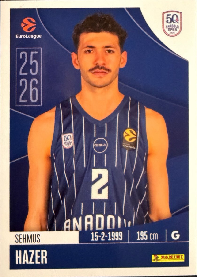 EuroLeague 2025/26 Panini - Scegli figurina da da 1 a 230