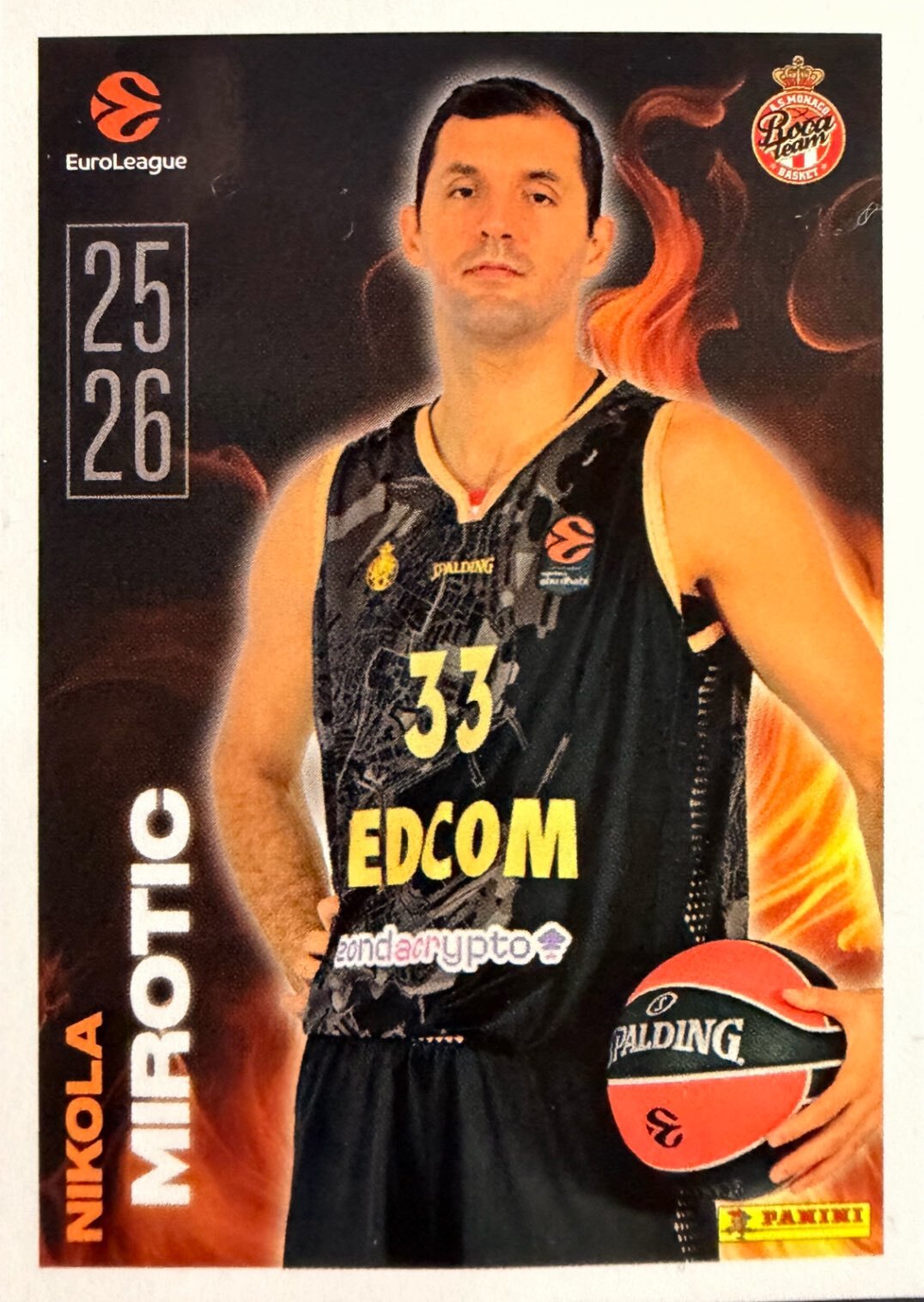 EuroLeague 2025/26 Panini - Scegli figurina da da 1 a 230