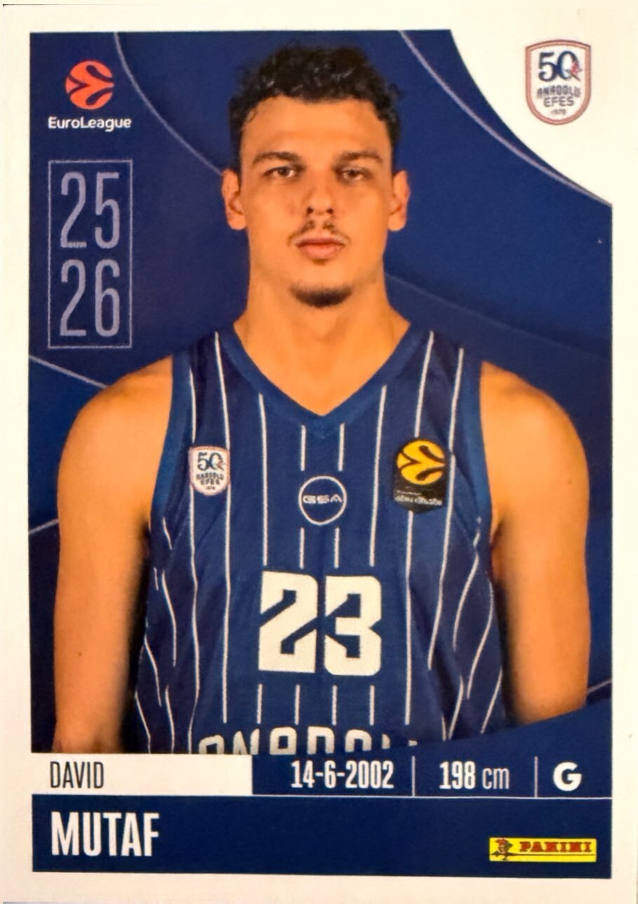 EuroLeague 2025/26 Panini - Scegli figurina da da 1 a 230