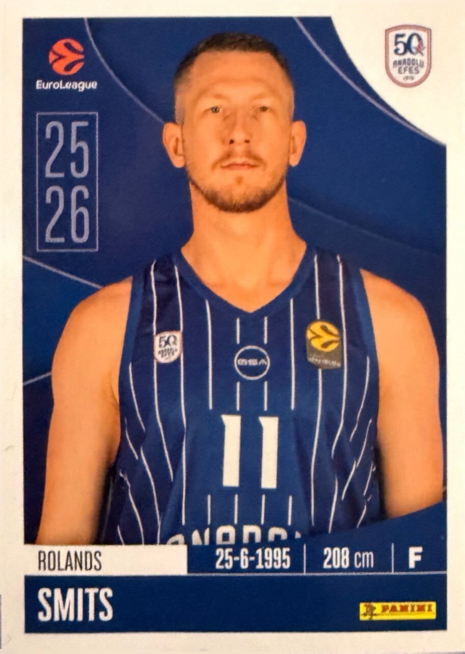 EuroLeague 2025/26 Panini - Scegli figurina da da 1 a 230