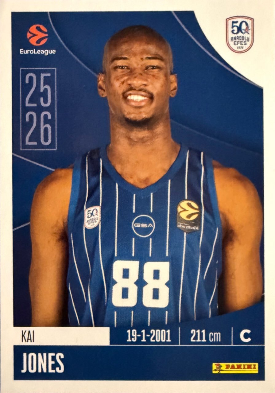 EuroLeague 2025/26 Panini - Scegli figurina da da 1 a 230