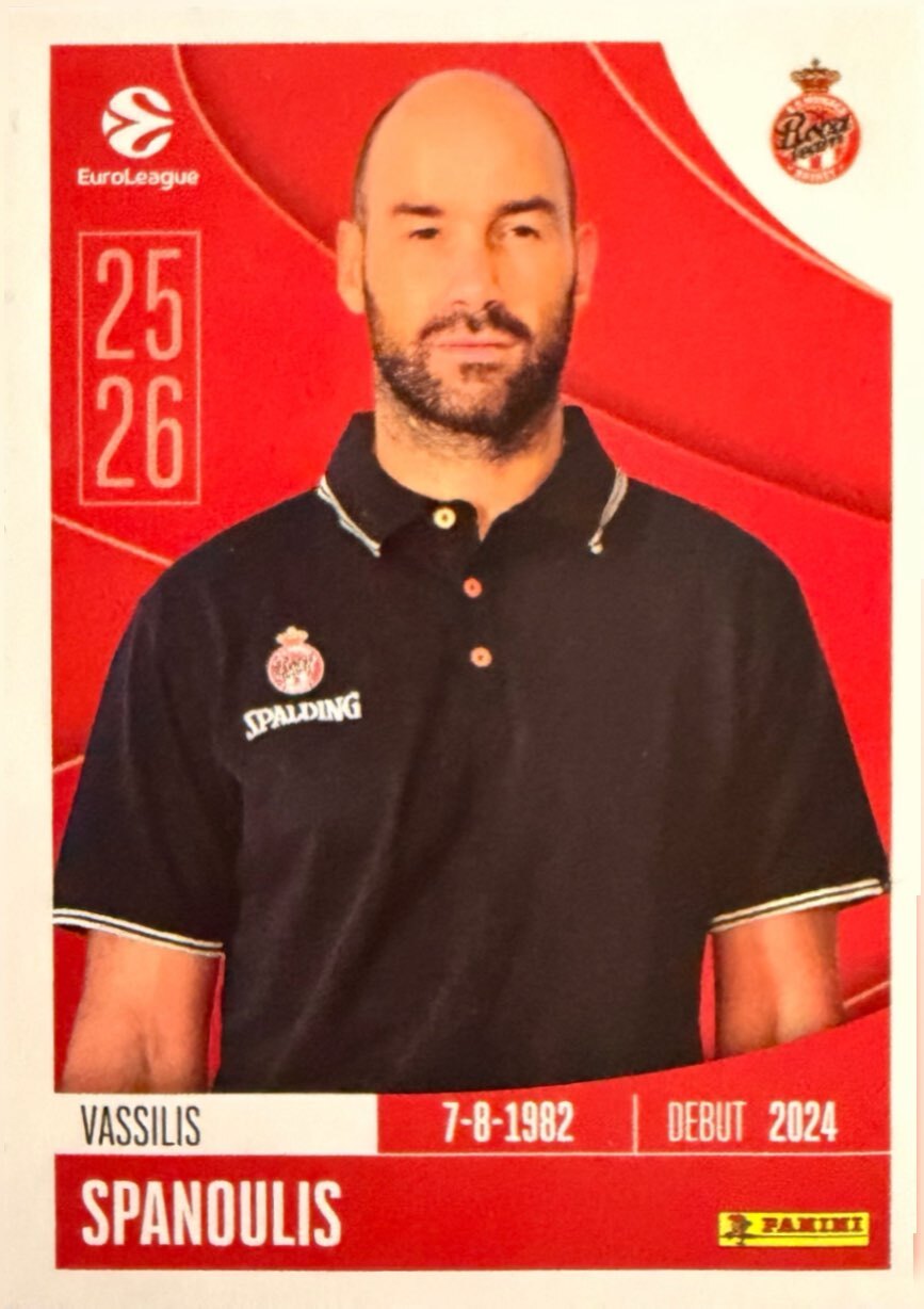EuroLeague 2025/26 Panini - Scegli figurina da da 1 a 230