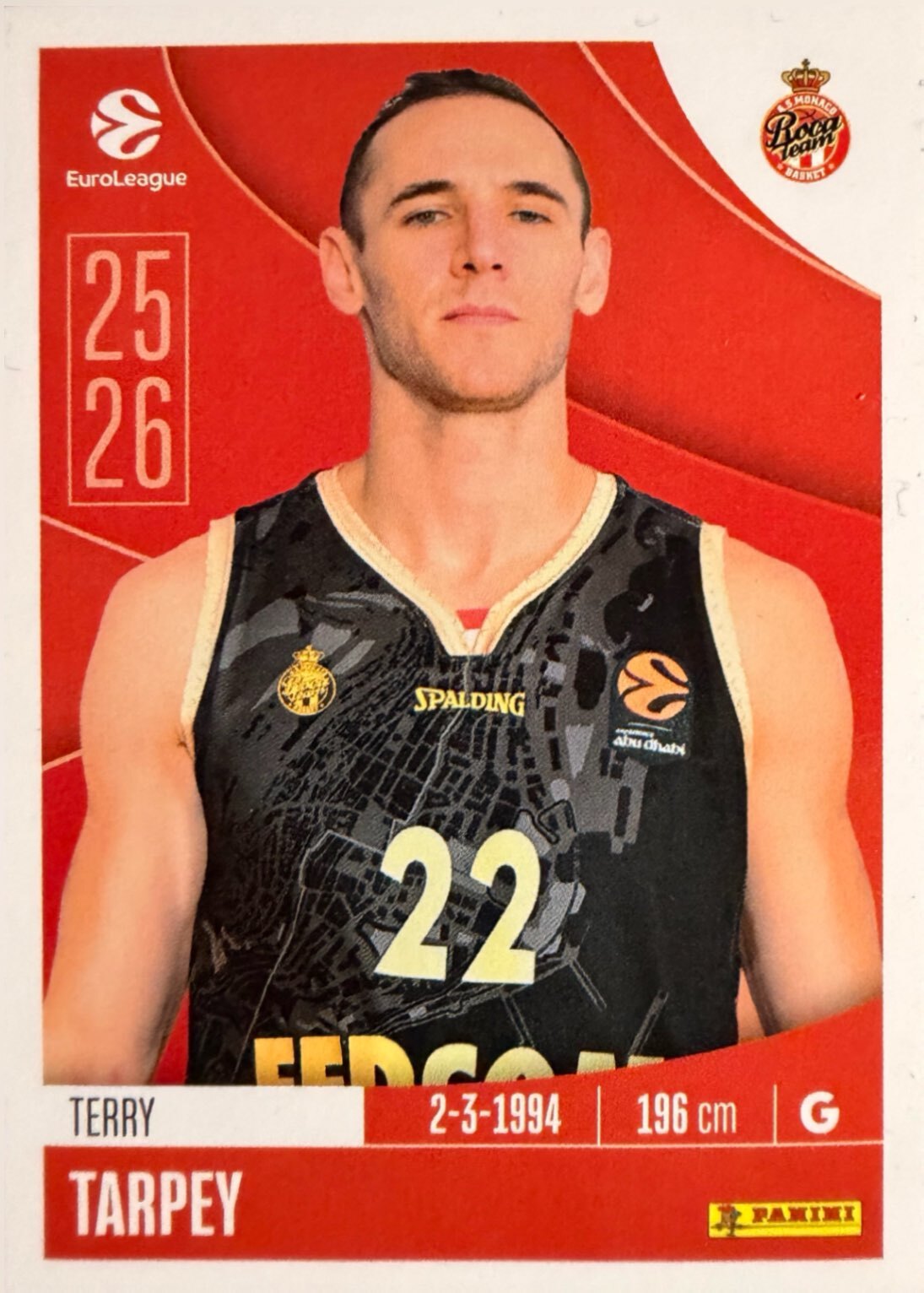 EuroLeague 2025/26 Panini - Scegli figurina da da 1 a 230