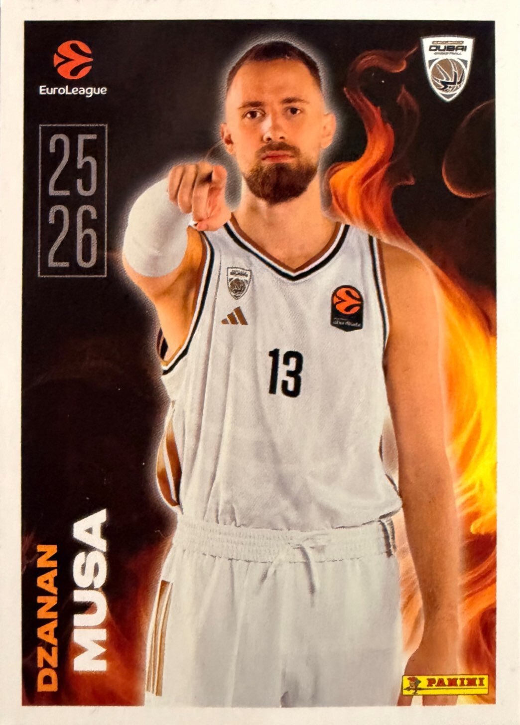EuroLeague 2025/26 Panini - Scegli figurina da da 1 a 230