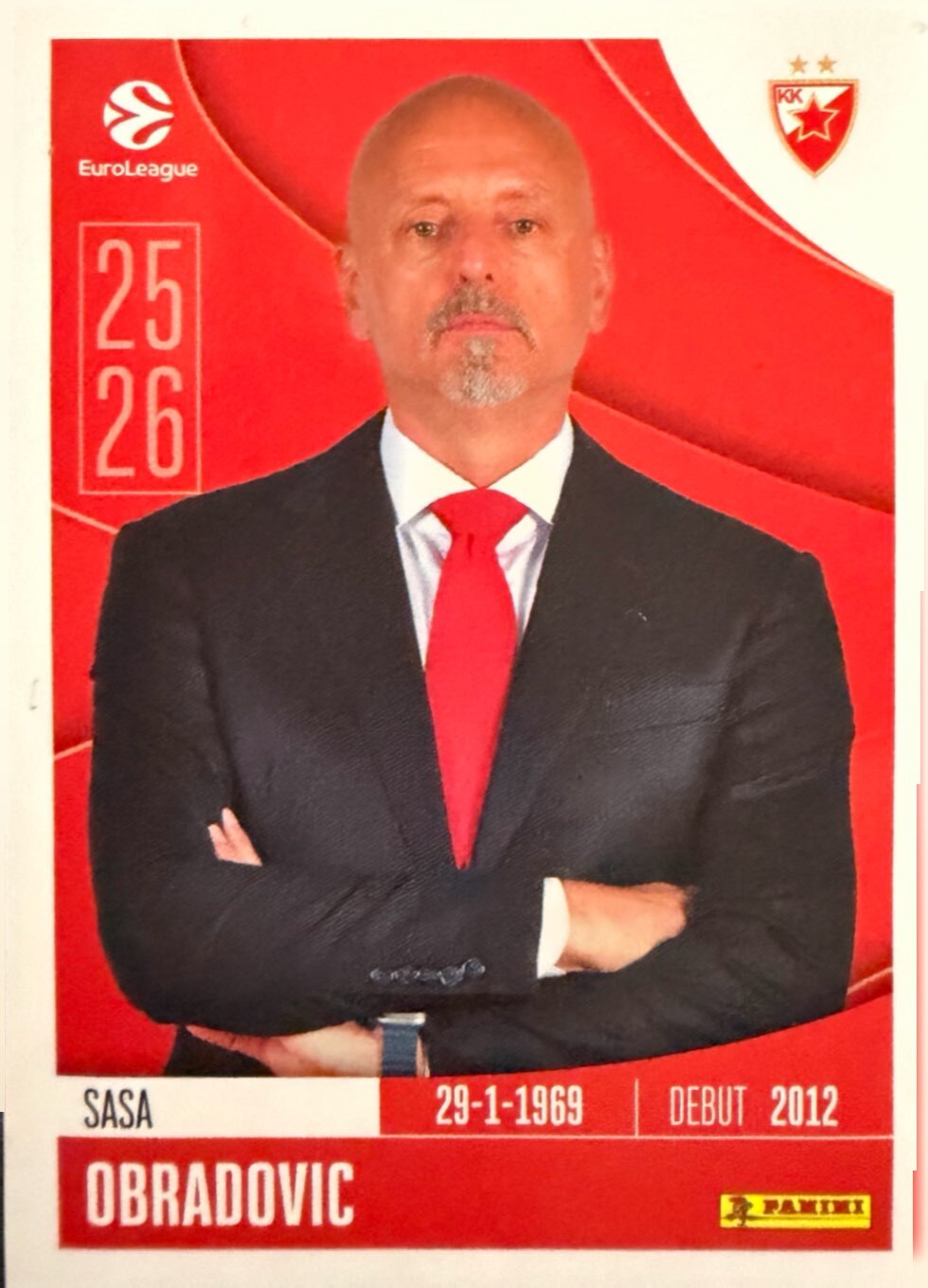 EuroLeague 2025/26 Panini - Scegli figurina da da 1 a 230