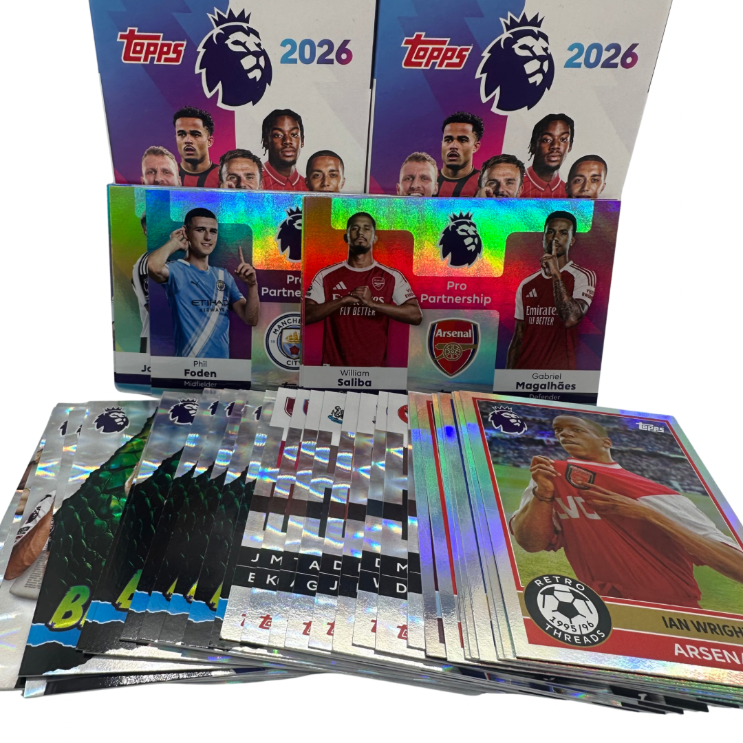 Topps Premier League 2026 Trading Card lotto 190 card diverse