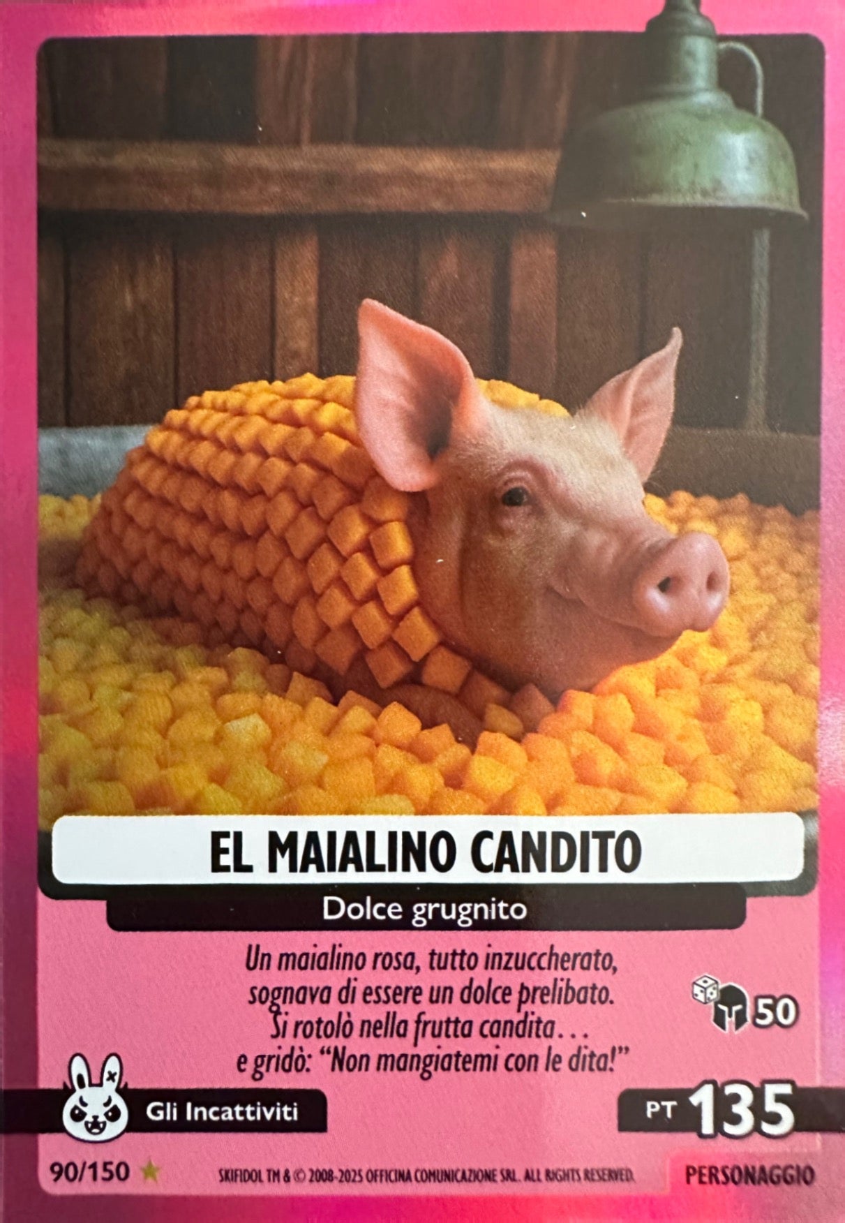 Skifidol Italian Brainrot Universo Psichedelico mancolista - Scegli Card da 1 a 100