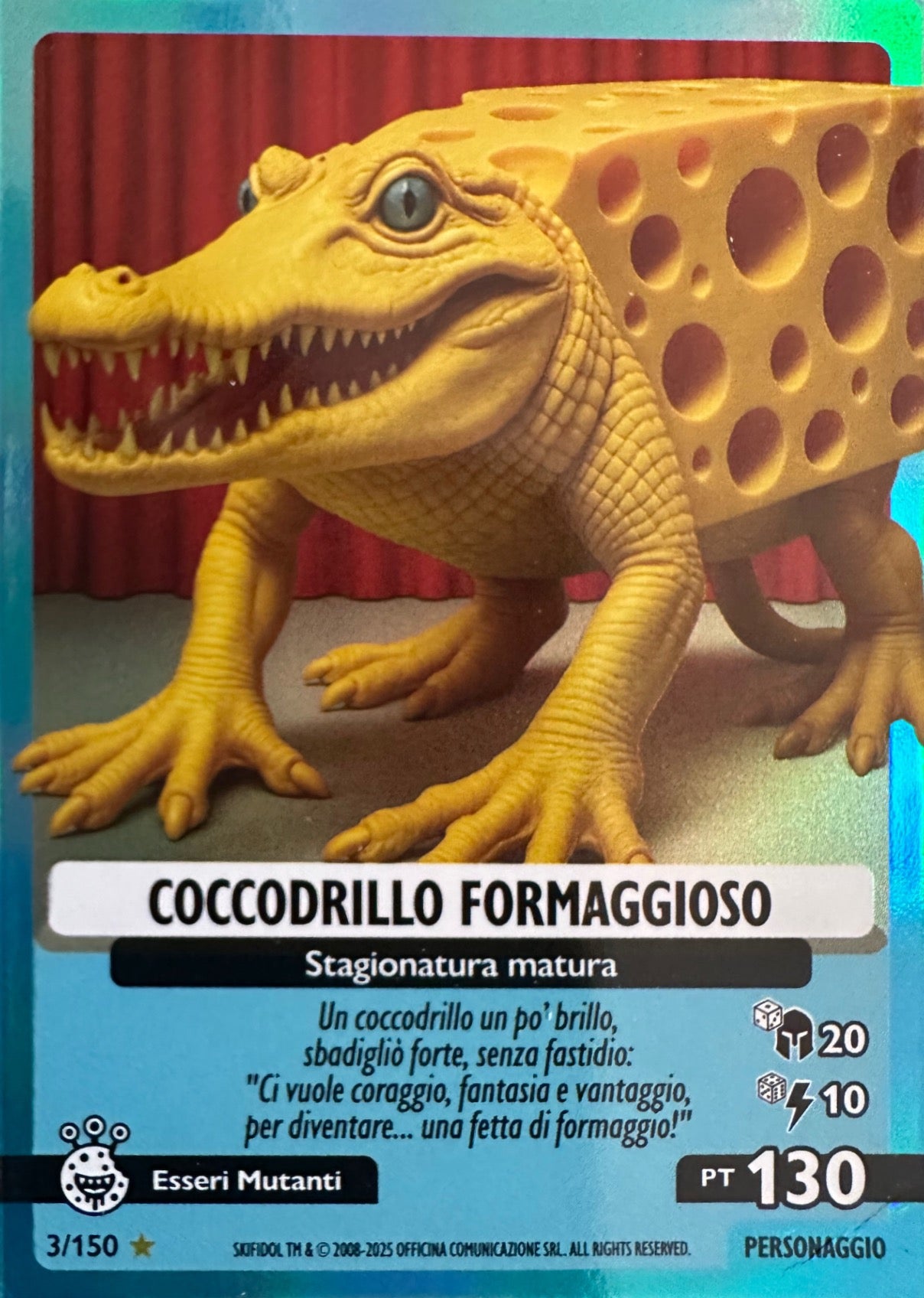 Skifidol Italian Brainrot Universo Psichedelico mancolista - Scegli Card da 1 a 100