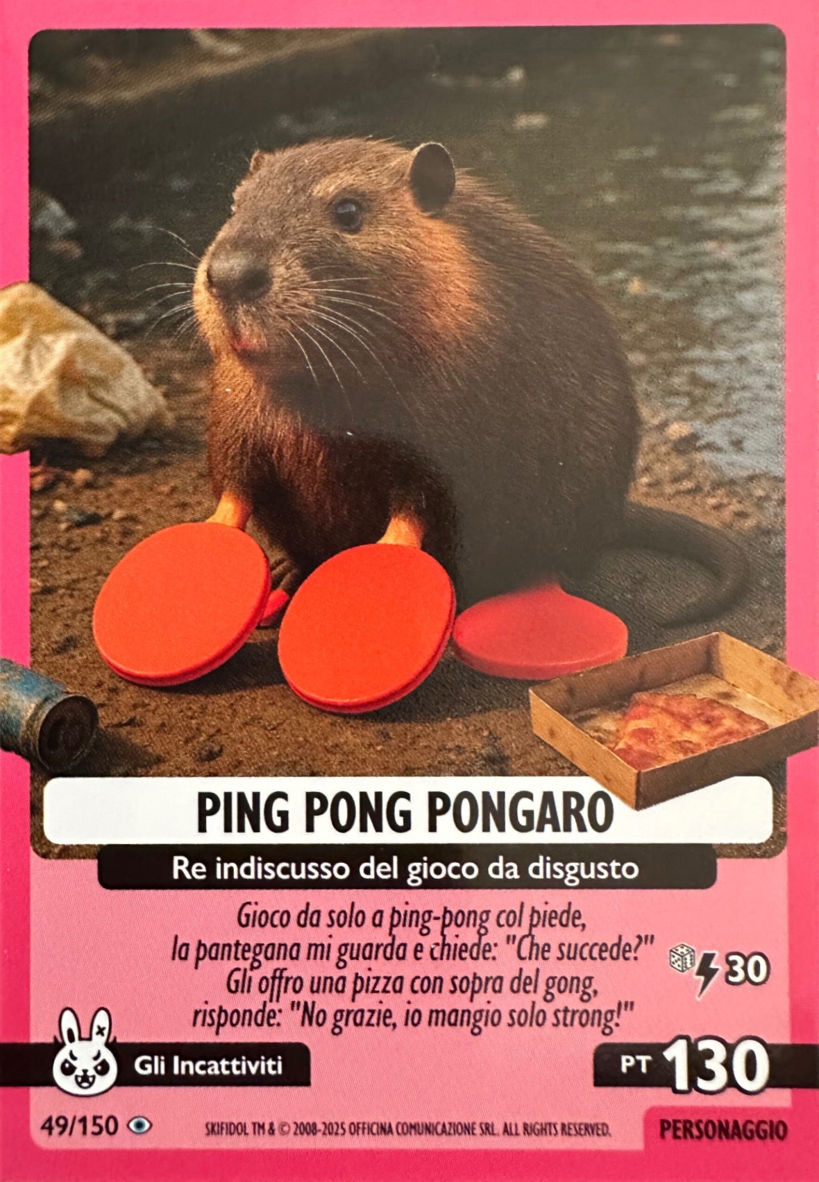 Skifidol Italian Brainrot Universo Psichedelico mancolista - Scegli Card da 1 a 100