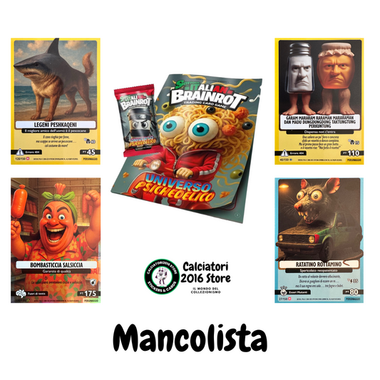 Skifidol Italian Brainrot Universo Psichedelico mancolista - Scegli Card da 101 a 150