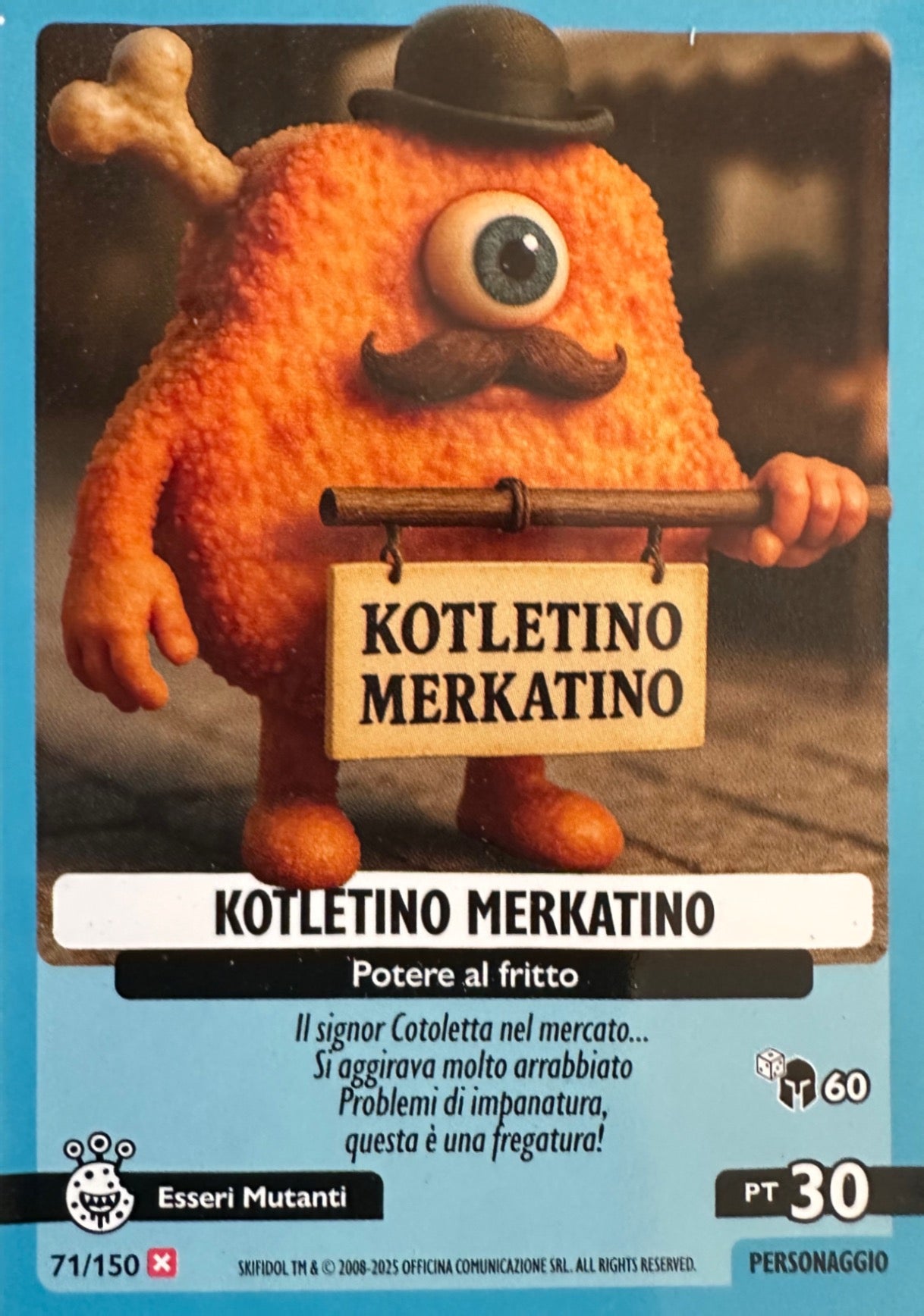 Skifidol Italian Brainrot Universo Psichedelico mancolista - Scegli Card da 1 a 100