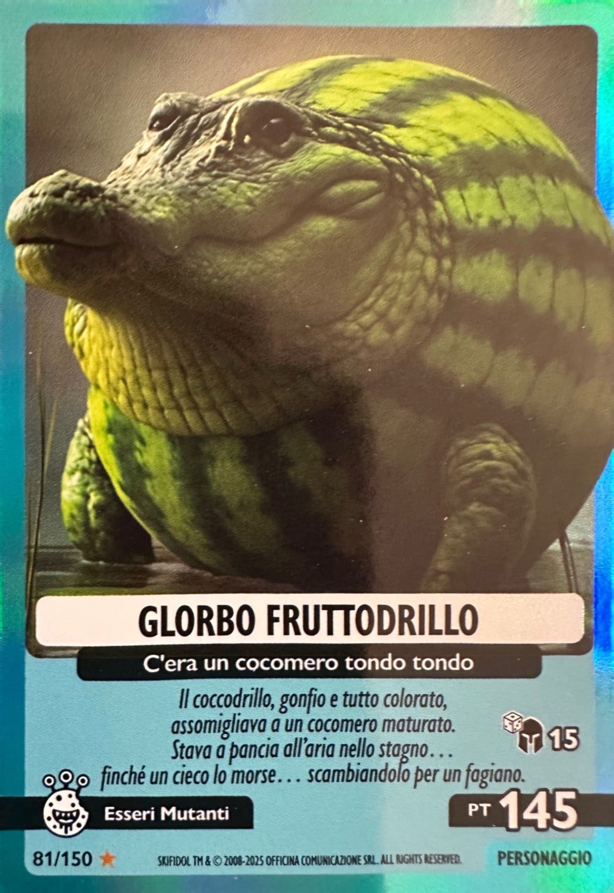 Skifidol Italian Brainrot Universo Psichedelico mancolista - Scegli Card da 1 a 100