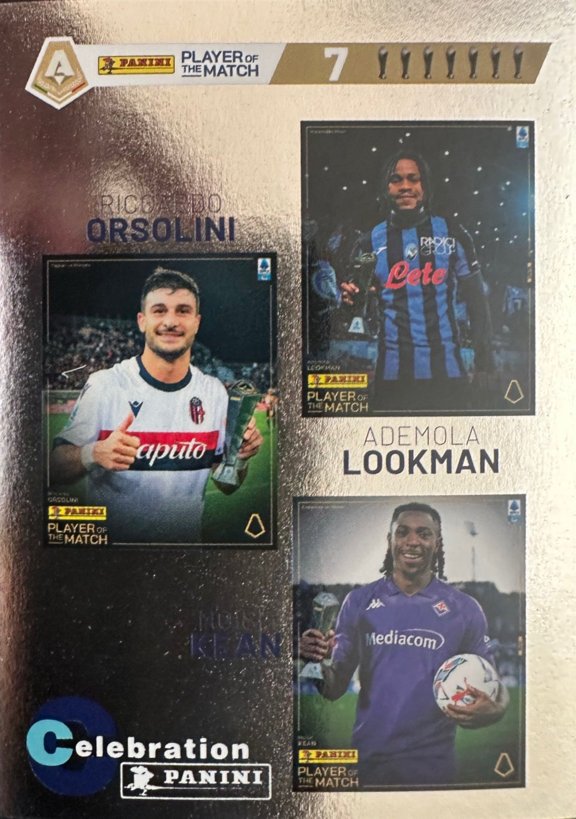 Calciatori Panini Celebration 2024/25 mancolista - Scegli figurina da C1 a C50