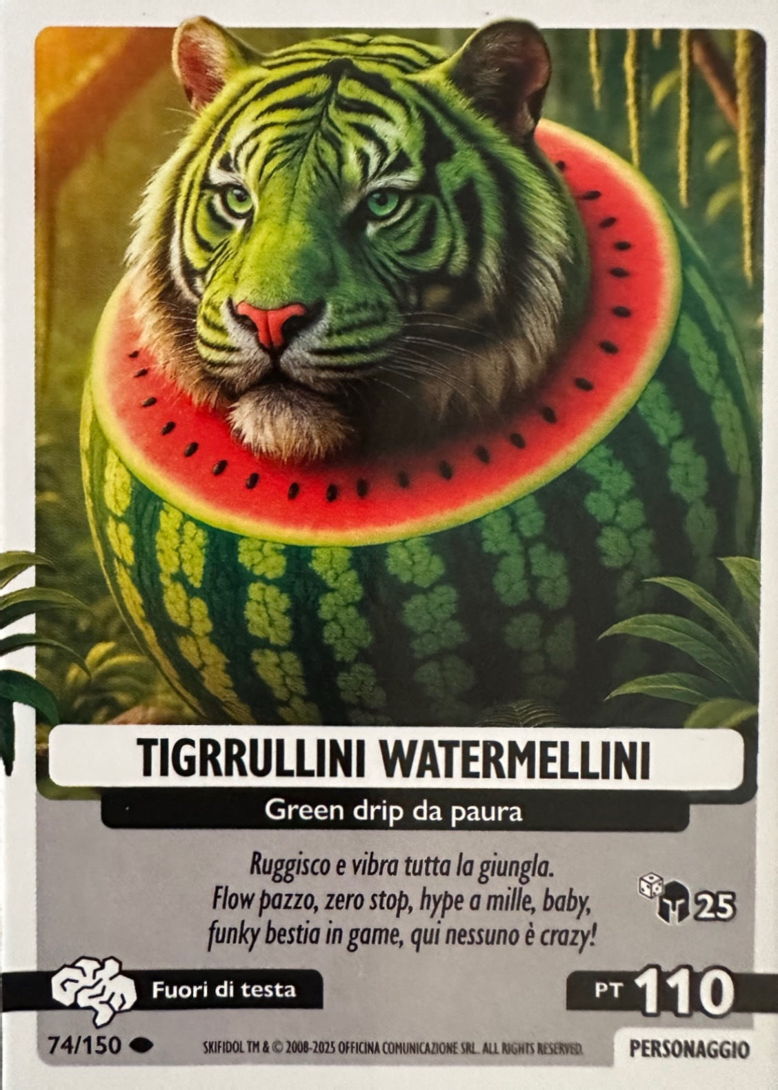 Skifidol Italian Brainrot Allucinazione Cosmica mancolista - Scegli Card da 1 a 100