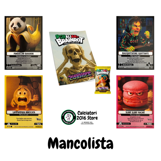 Skifidol Italian Brainrot Allucinazione Cosmica mancolista - Scegli Card da 1 a 100