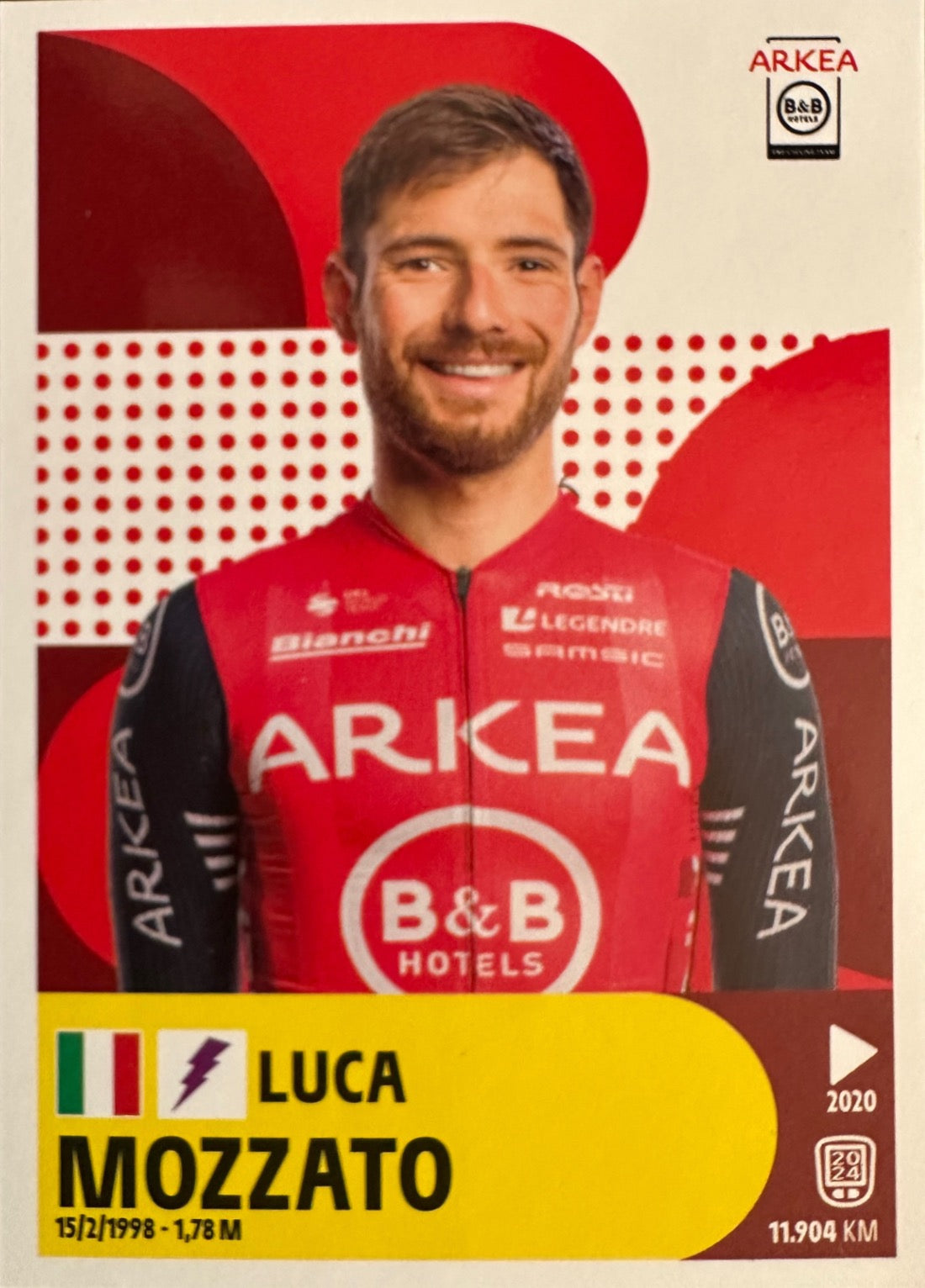 Tour de France 2025 Panini mancolista - Scegli figurina da 1 a 100