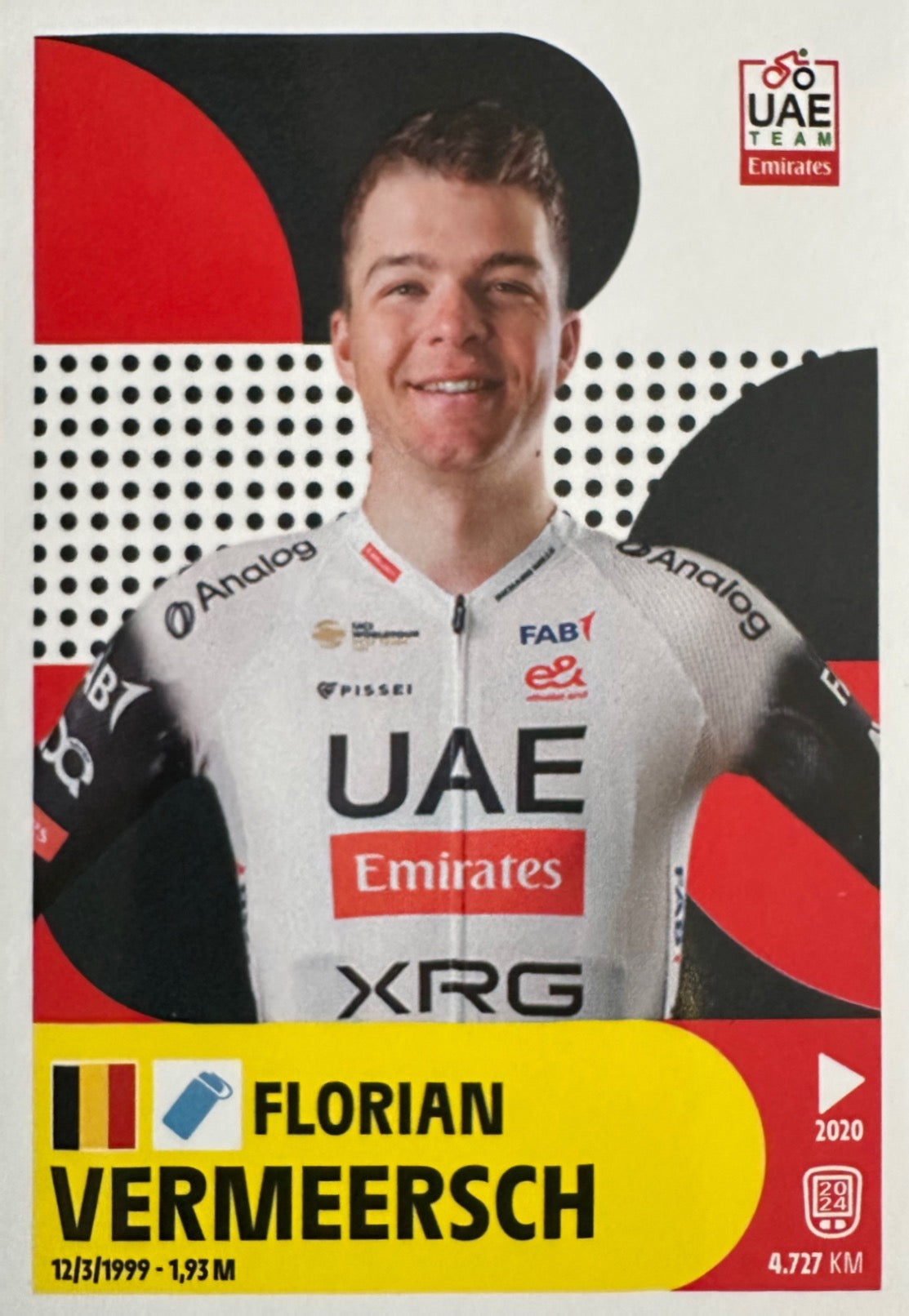 Tour de France 2025 Panini mancolista - Scegli figurina da 301 a 367