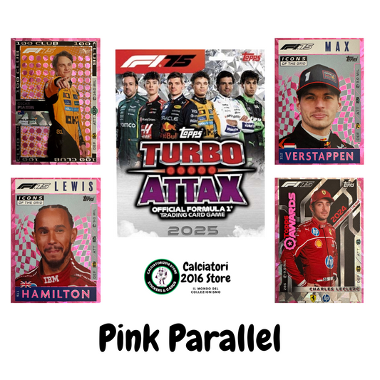 Turbo Attax 2025 Topps mancolista - Scegli Card Pink Parallel