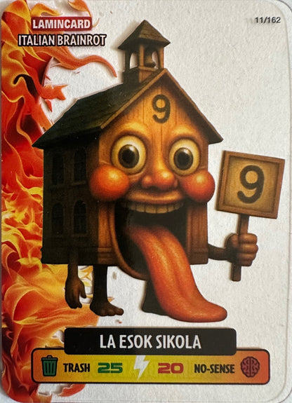 Lamincard Italian Brainrot Diramix mancolista - Scegli Card da 1 a 100