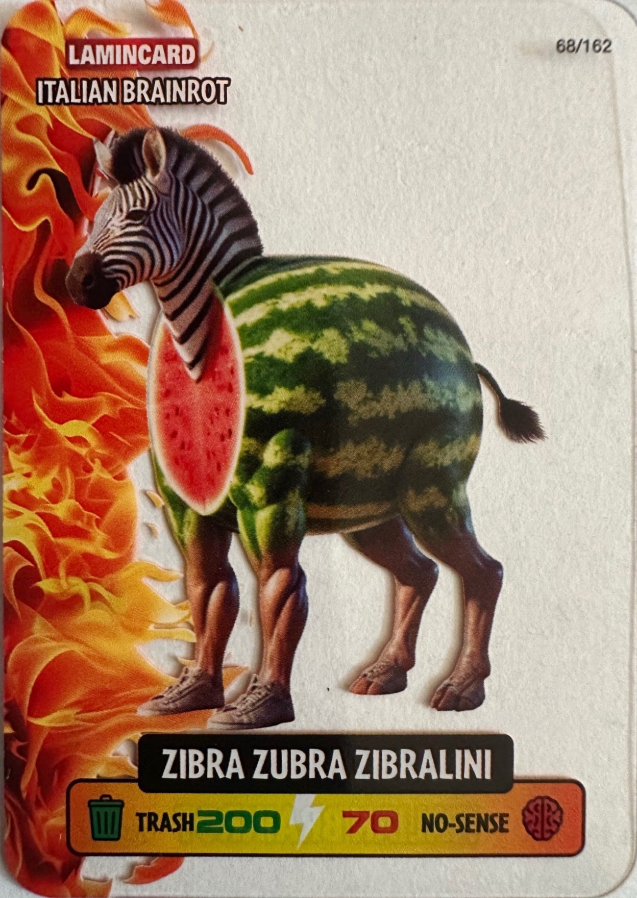 Lamincard Italian Brainrot Diramix mancolista - Scegli Card da 1 a 100