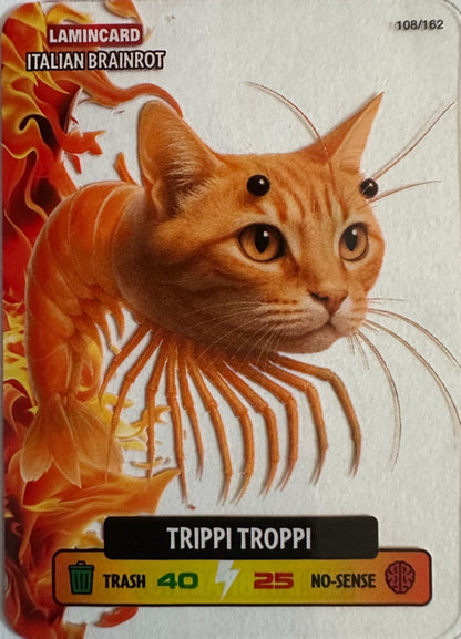 Lamincard Italian Brainrot Diramix mancolista - Scegli Card da 101 a 150