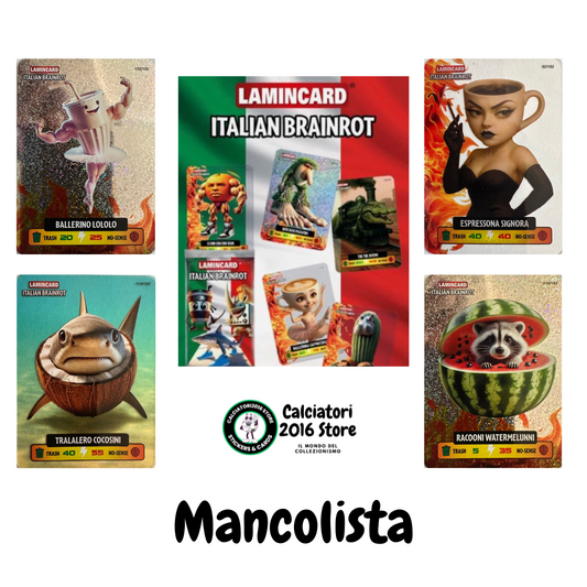 Lamincard Italian Brainrot Diramix mancolista - Scegli Card da 101 a 150