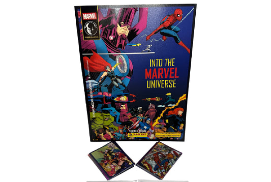 Panini Into the Marvel Universe 2025 - Album + lotto 70 figurine diverse