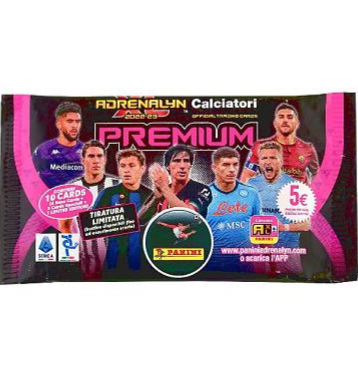 Adrenalyn XL calciatori 2022/23 - 5 Bustine premium