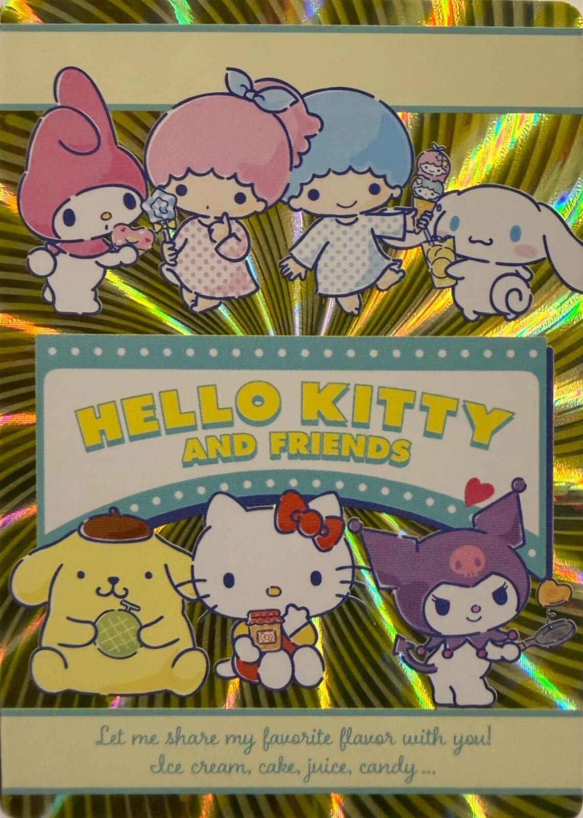 Hello Kitty and friends Trading Cards Panini - Scegli card Limited Edition