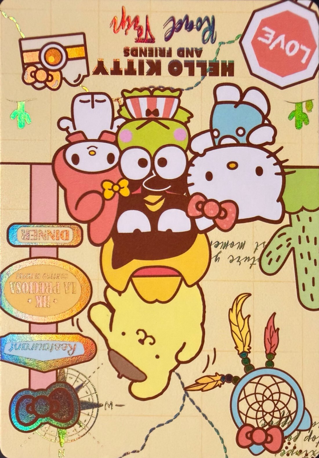 Hello Kitty and friends Trading Cards Panini - Scegli card 1-209