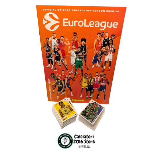 EuroLeague 2025/26 Panini - Album  + set completo 448 figurine