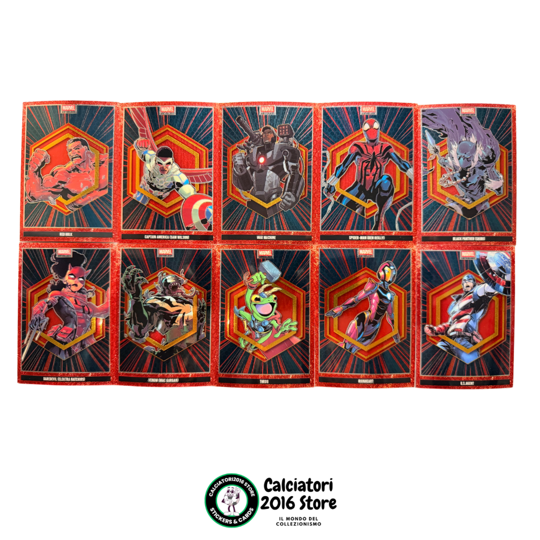 Marvel Anthology Panini - Set completo 10 Legacy Card Y1-Y10