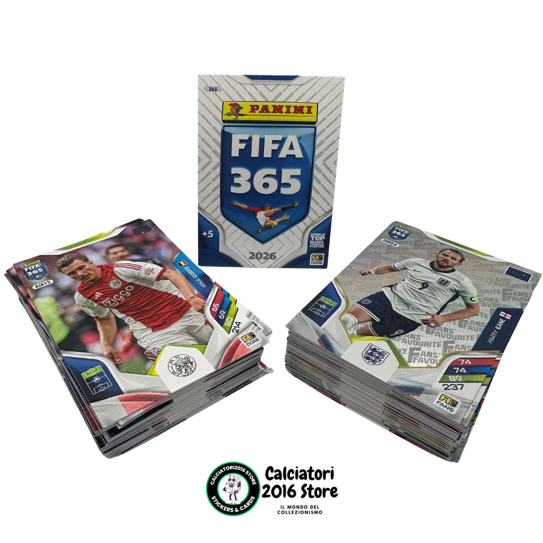 Panini Adrenalyn XL FIFA 365 2026 - Lotto 115 card diverse