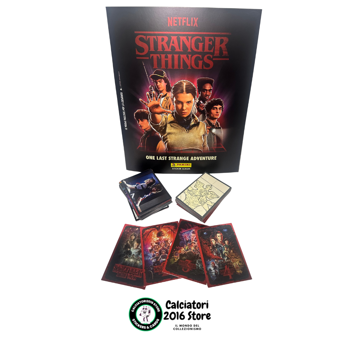 Stranger Things Panini Netflix 2025 - Album + Set completo + 4 Limited
