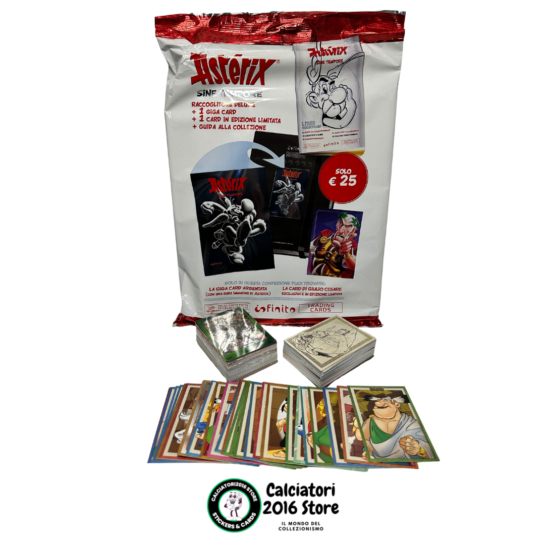 Asterix Sine Tempore Panini - Raccoglitore + Set 125 card