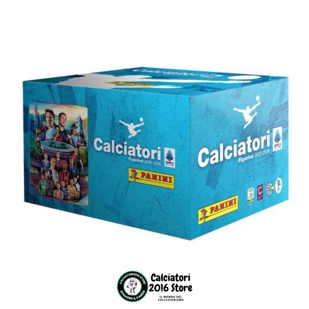 Calciatori Panini 2025/26 - Box 100 bustine Calciatori Panini